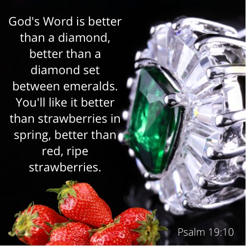 Psa 19:10 – Better than diamonds