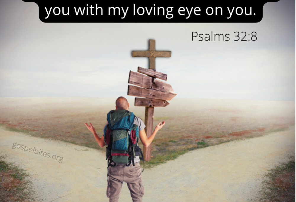 Psa 32:8 – Which way?