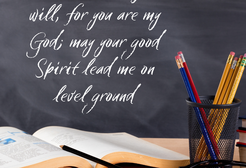 Psa 143:10 – The Inspirational Teacher