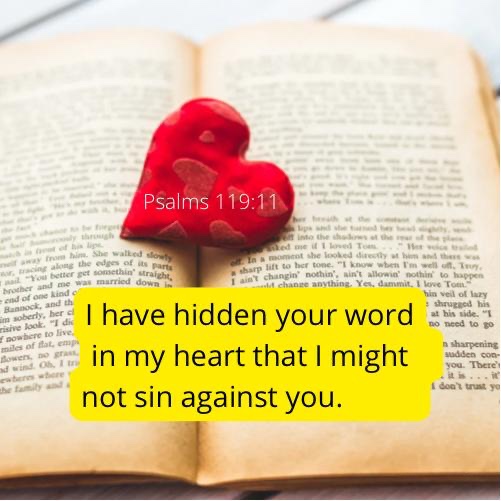 Psa 119:11 – Hidden inside