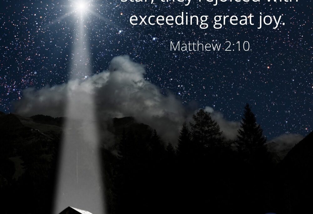 Mat 2v10 – exceeding great joy