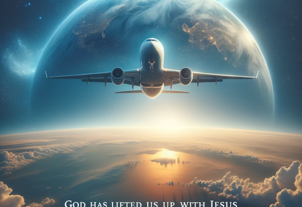 Eph 2v6 – Ticket for God’s Airline