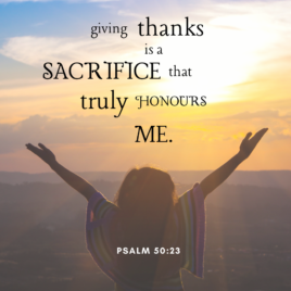 Sacrifice of Thanks